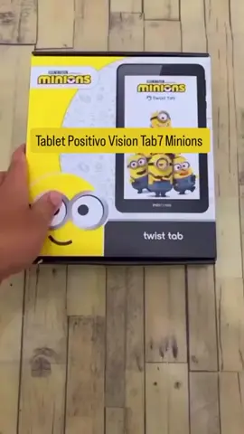 Tablet Positivo Vision Tab 7  #TabletMinions #TabletInfantil #TabletPositivo #VisionTab7 #diadascrianças 