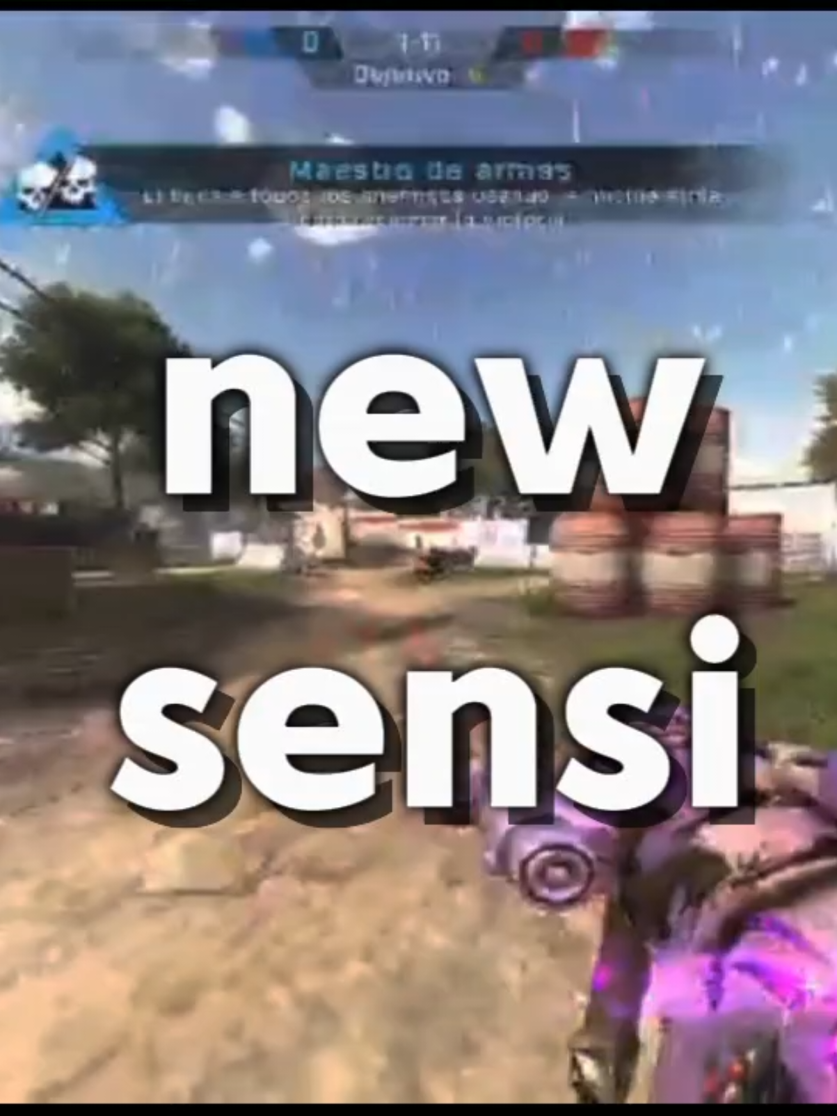 New Sensi - No aim assist 🙅‍♂️ .. #fyppppppppppppppppppppppp #bloodstrike #sensitivity #fuzzy #mitico 