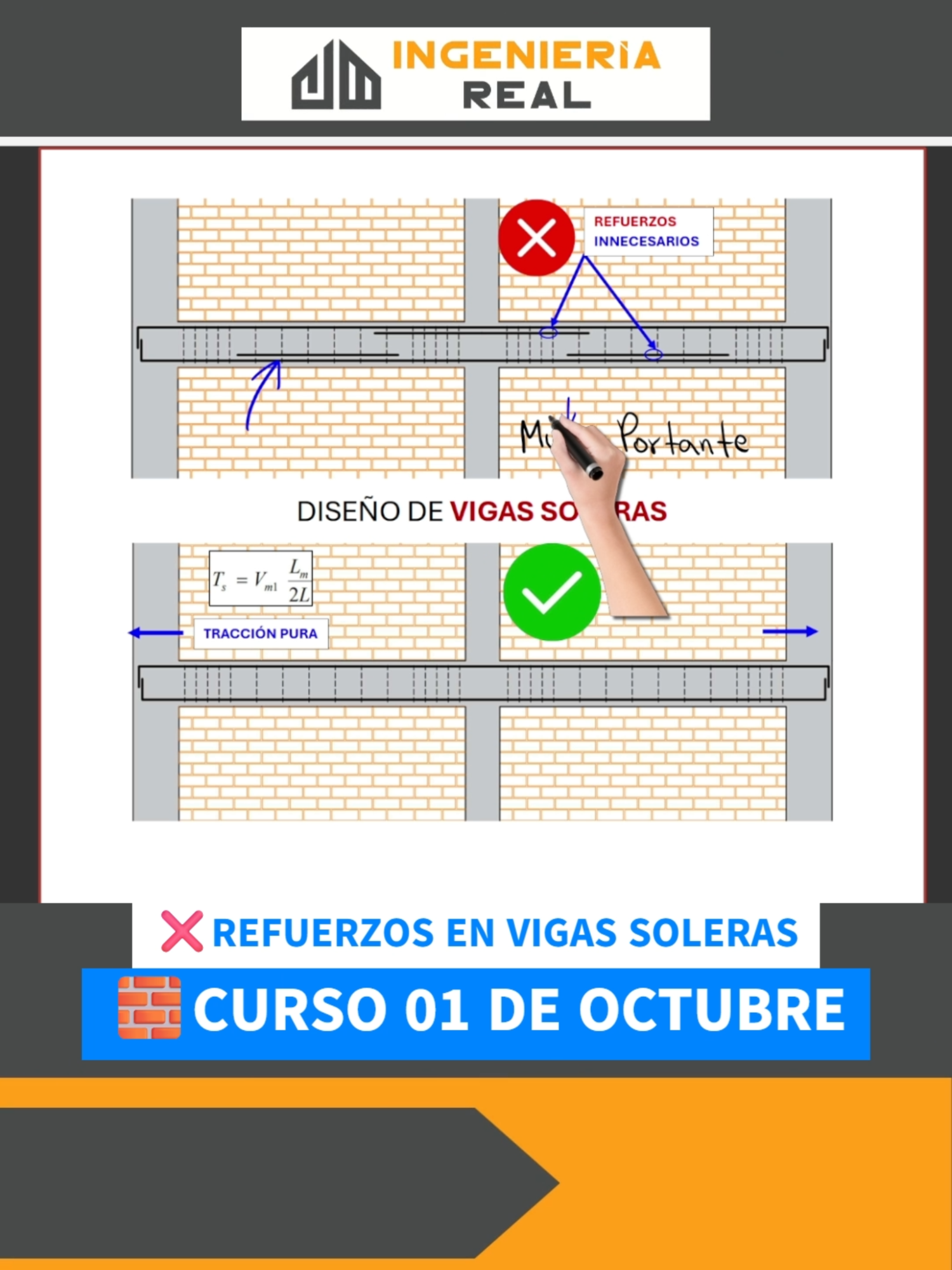 Curso de Albañilería Confinada - Vigas soleras #ingenieriacivil #ingenieriaestructural #cursodealbañilería #construcción #vigas