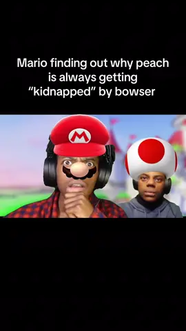 “Toad why you not tryna laugh” 😭😭😭 #mario #nintendo #foryou #capcut #meme 
