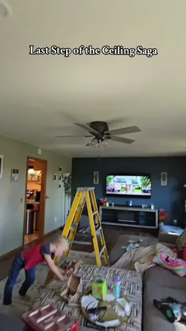 The final pieces of this Ceiling Saga falling into place😍  #CapCut #lightfixtures #lightfixtureupgrade #diyproject #homeimprovementprojects 