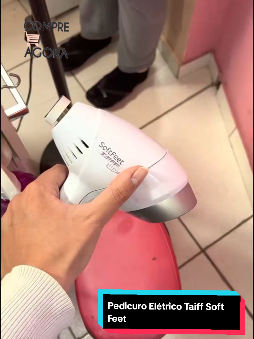 🦶 Cuide dos seus pés em casa! 💥 27% OFF no Pedicuro Elétrico Taiff Soft ✨ Somente R$350,97 – CORRE! 🛒 Compre agora com desconto! 🔥 📲 Compartilha com quem vai amar 💕 #pedicuretime #cuidados #desconto #cuidese #DIY 