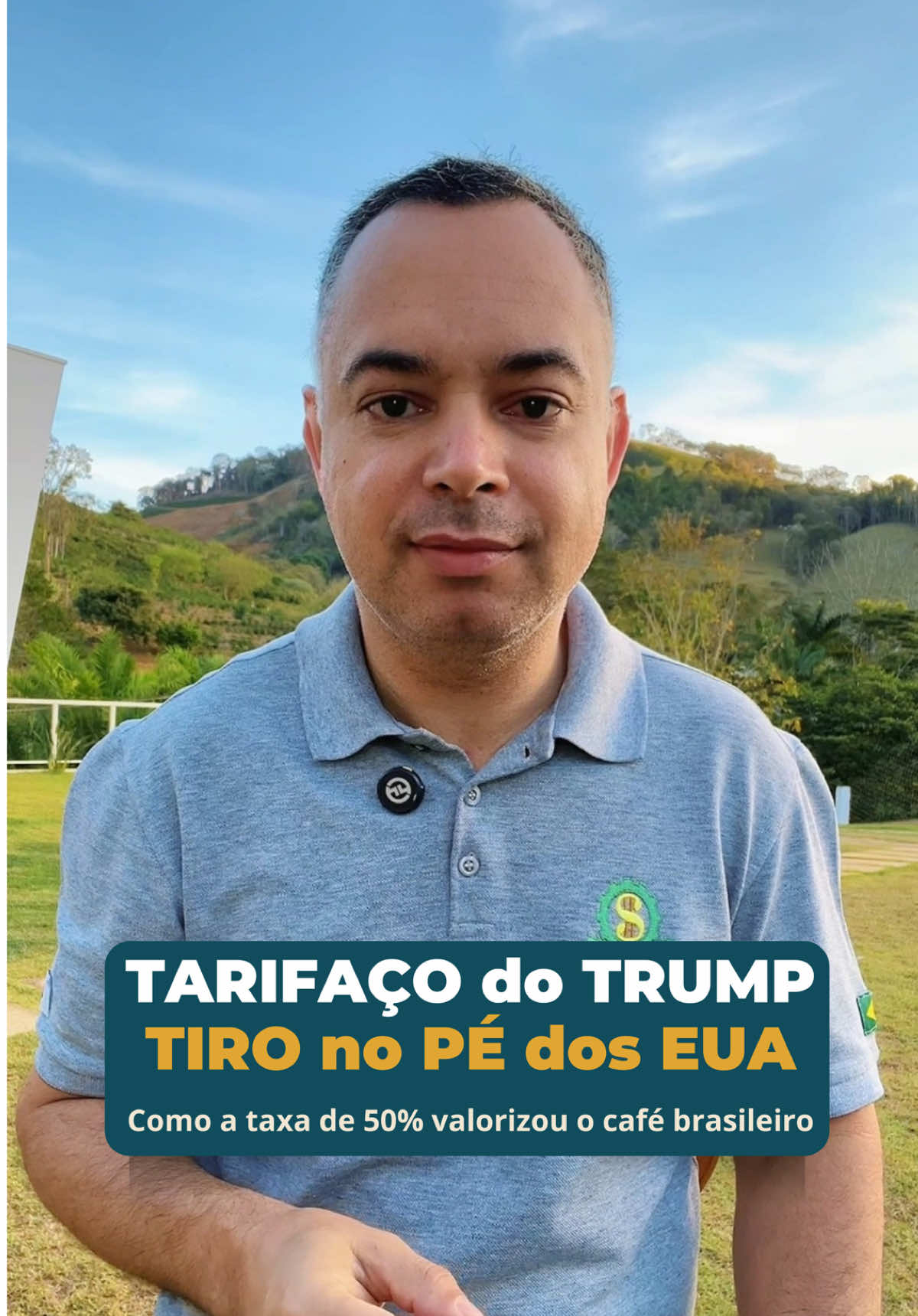 Trump tentou proteger o bolso do americano, mas acabou dando um tiro no pé. 🇺🇸 Essa tarifa de 50% deixou o nosso café bem mais caro pra eles. ☕ Enquanto isso, Europa, Japão e outros países não perderam tempo: vieram garantir o café brasileiro. 💰 Resultado? Nosso grão ficou ainda mais disputado e valorizado. Na minha visão, isso ajuda a segurar o preço, mesmo se o clima ajudar ou a safra vier boa. E quando os EUA resolverem tirar a tarifa? Vão ter que ralar pra reconquistar o mercado que deixaram aberto. E você, o que acha dessa jogada? Foi ou não foi um tiro no pé dos americanos? Comenta aqui embaixo! #cafebrasileiro #preçodocafé #agro #mercadodecafé #brasil #agronegocio #caféespecial #trump #cesarclemente