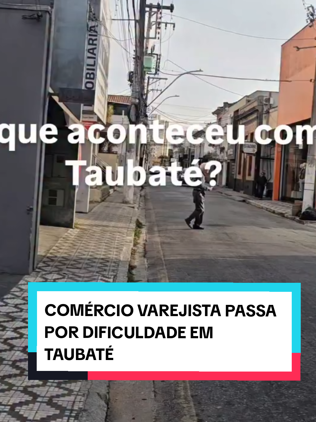 📣Será mesmo essa a realidade de Taubaté deixe um  comentário👍 #taubate #centrodetaubaté 