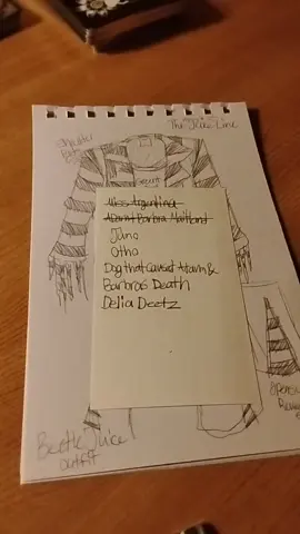 Making avant garde fashion lines based on Beetlejuice (one of my hyperfixations) and one on my premature birth ✏️🪦 // #avantgarde #fashion #fashiondesign #artist #art