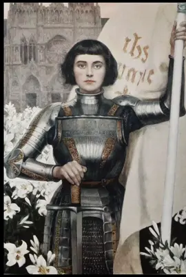 la amo ( video made without the intention of being disrespectful, I really admire her a lot) 💗 #fyp #joanofarc #juanadearco #historical #jeannedarc 