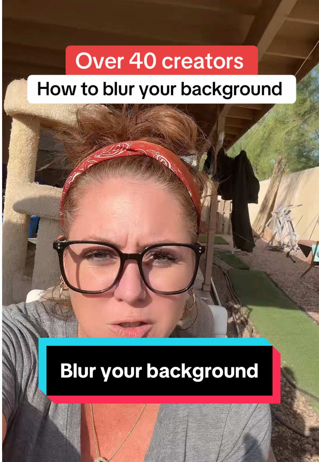 Over 40 creators looking for a way to blur your background here it is!! #tiktokgrowthhacks #blurredbackground #Over40Creators #Over40OnTikTok #TikTokTips 