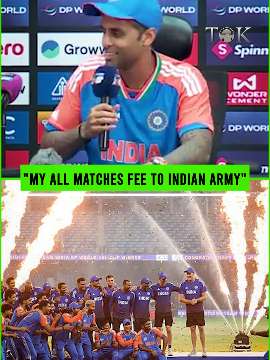 nother controversial statement by Indian Captain in the post-match press conference, Watch 👇 VC: ACC #TOKInAsiaCup #PAKvIND