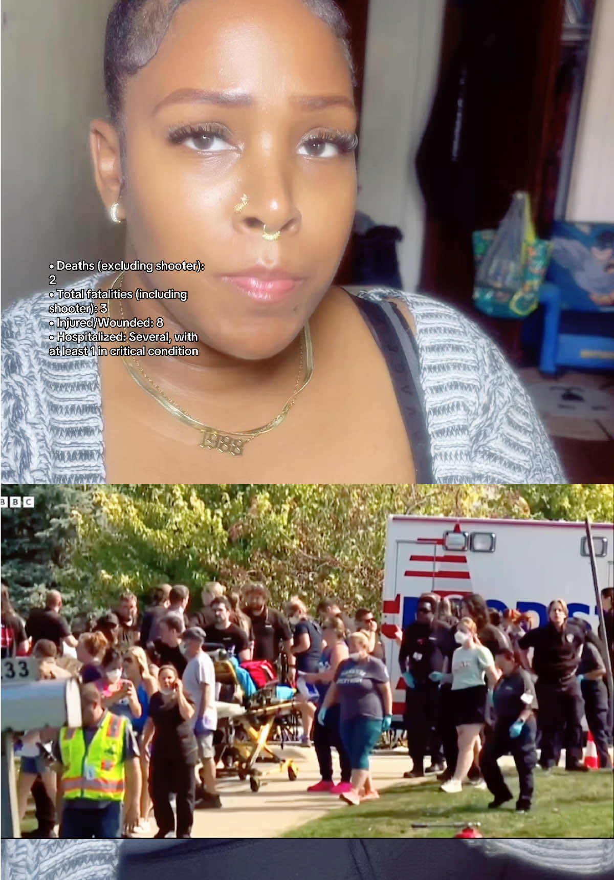 On Sept 28, 2025, a mass shooting and fire occurred at a Church of Jesus Christ of Latter-day Saints meetinghouse in Grand Blanc, Michigan.  The attacker drove into the church entrance, opened fire on worshippers, and set parts of the building on fire.  The shooter was killed in an exchange of gunfire with police.  #GrandBlanc #PrayForMichigan #ChurchUnderAttack #PeaceAndHealing #StandTogether    