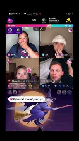 Happy Halloween 🎃 ##@Gibsondiscountgoods 🏹 @LadyDee👑Lioness 🏹 🎯 #halloween #October #witchtok 