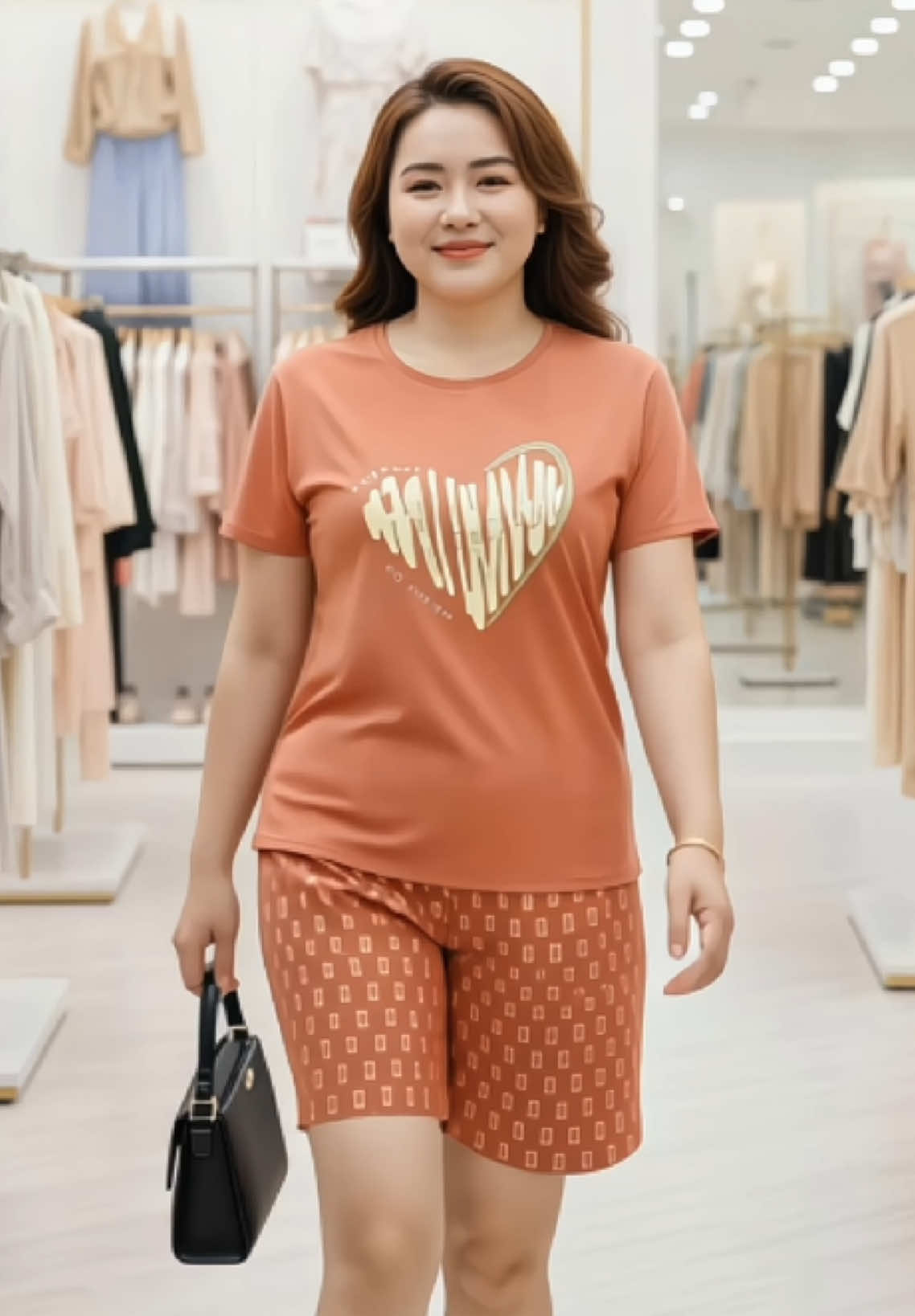 Bộ đồ mặc ở nhà cộc tay phù hợp cho chị em từ 40kg đến bigsize 90kg. #dobomacnha #dobotrungnien #thoitrangbigsize #thoitrangtrungnien #xuhuong  @Tủ Đồ Quốc Dân  @Tủ Đồ Quốc Dân  @Tủ Đồ Quốc Dân 