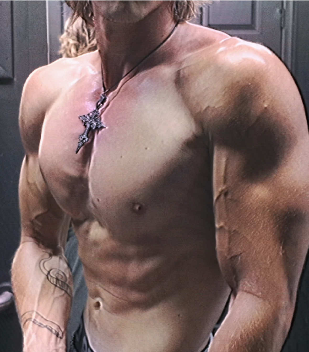 That’s pretty good🗣️ #Halo #gym #Fitness #aesthetics #posing 