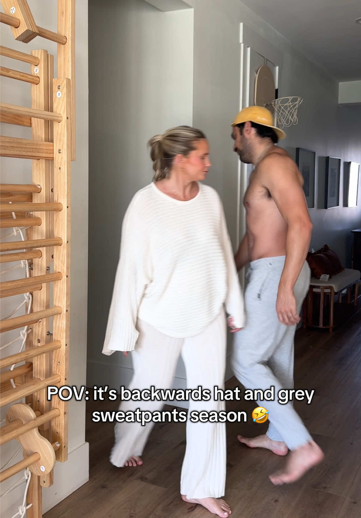 POV: you already know what season it is 😏 #sweatpantsseason #couples #husbandandwife #couplesgoals #coupleshumor #couplesoftiktok #foryoupage #fyp #viral 
