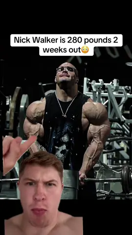 Nick Walker looks unreal #workout #nickwalker #bodybuilding #lifting #fyp 