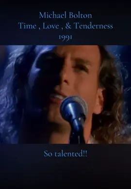 Michael Bolton - Time , Love , & Tenderness - 1991 #michaelbolton #1990s  #90smusic #icon  #genx @Michael Bolton 