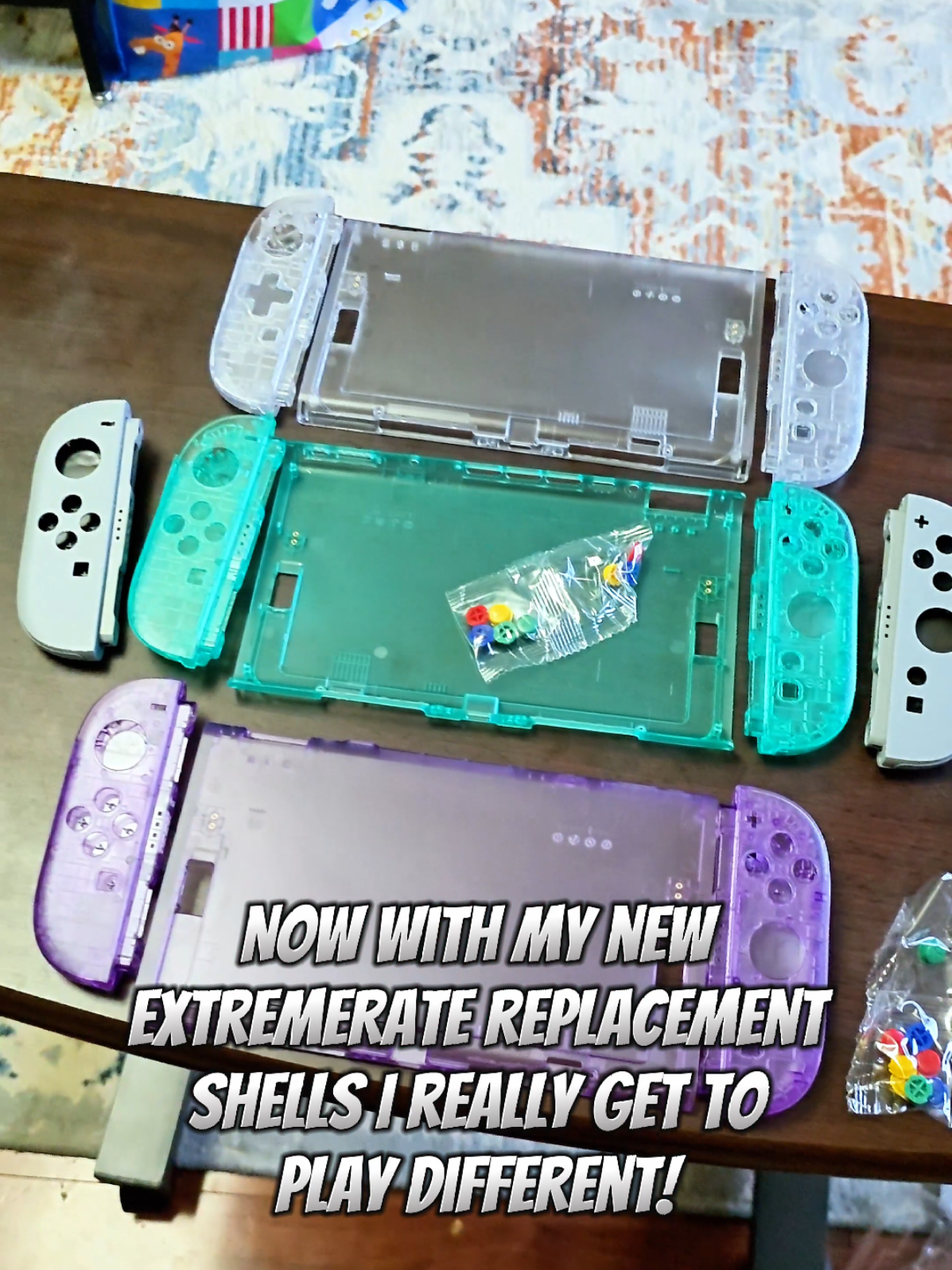 The stock Nintendo Switch 2 looks fine... but fine is boring. eXtremeRate's custom replacement shells are out now! Use affiliate Discount code Moshi at eXtremeRate.com and thank you @extremerate for the free products and gift Tweezers 😍 Which colour you going with?  #eXtremeRate #MoshiMods #NintendoSwitch2 #PlayDifferent #Custom   @eXtremeRate 