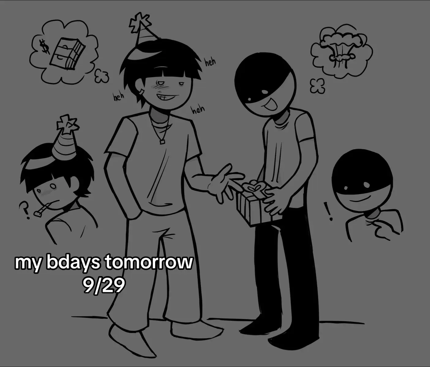 bday on a MONDAY? ✌🏽💔