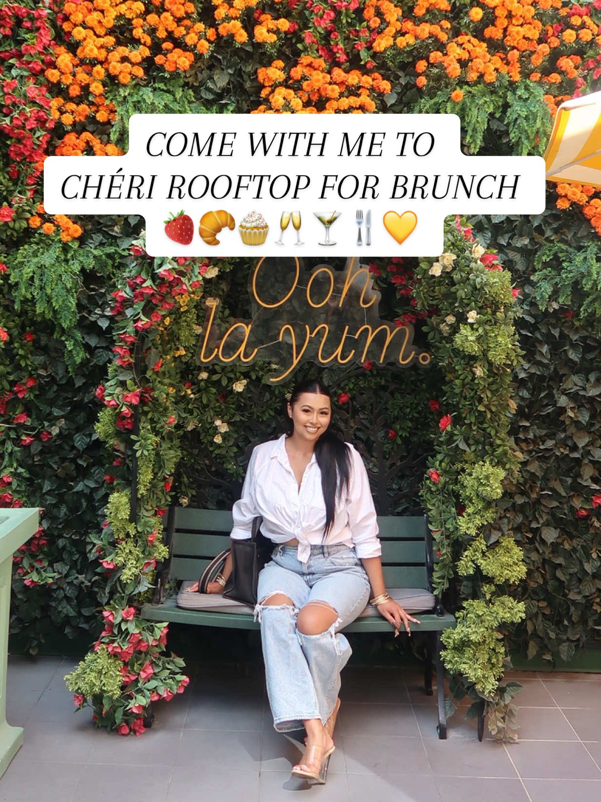 I’ll definitely be back…when it’s less hot 😆 @sheenasellsvegas #cherirooftop #lasvegasrestaurants #brunchlasvegas #thingstodoinlasvegas #girlsday 