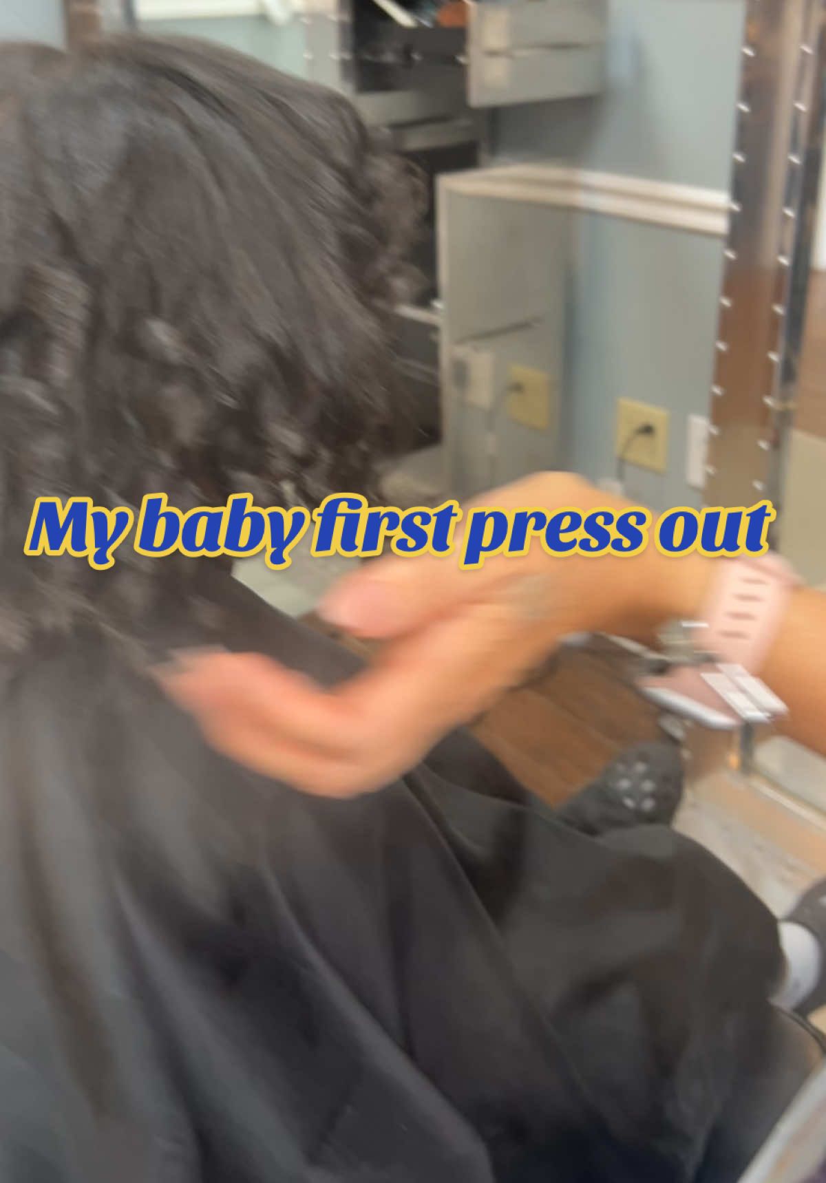 My baby did good her first time I was so impressed and so was the workers ! #sahmjazz #jshaw #wifelifejazz #wfhwithjazz 