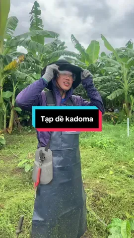 Tạp dề phát cỏ dày, bền đẹp kadoma #nongdan #nongnghiep #caphe #phatco #saurieng 