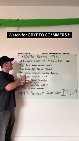Be aware !! Hate seeing people get their crypto taken. #crypto #cryptok #cryptonews #blockchain #cryptotrading 