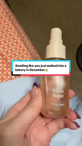 Smelling like you walked into a bakery in December 🧁 #kitsch #hairperfume #perfume #tiktokshopcreatorpicks #unwashedhair 