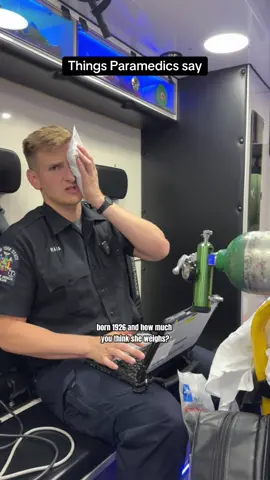 Don’t be fooled. 105 is enough to do some serious damage. • #ems #911 #medic #humor 
