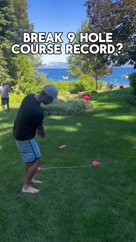Scratch golfer is making Bucketgolf look a lot easier than it is… new course record??