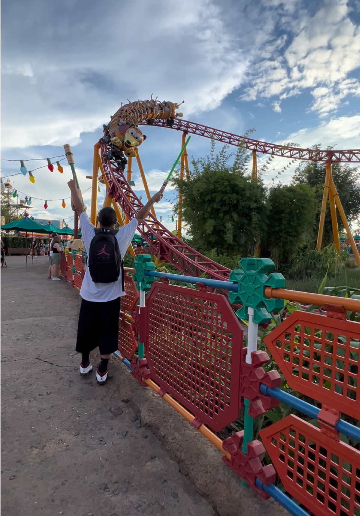 Slinky Ride #hollywoodstudios 🎢 #teammalimar #fypシ゚viral🖤tiktok #waltdisneyworld #rollercoaster 🏰 TOYSTORY VIBES YA HEARD ME ⁉️ Where Dreams Really Do Come True 