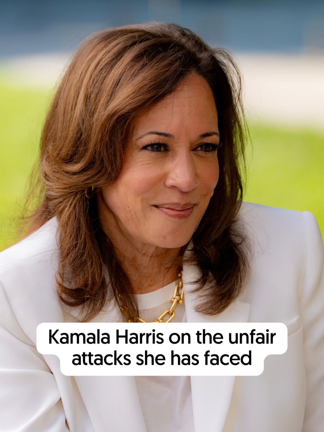 @kamalaharris on the unfair attacks she faced in particular during her campaign for President.  Watch our full conversation on my YouTube #HouseGuest #KamalaHarris #107Days
