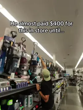 Don’t be this guy and get scammed in store! There’s limited coupons available! #shark #vacuum #stainremoval #scammed #sharkvacuums 