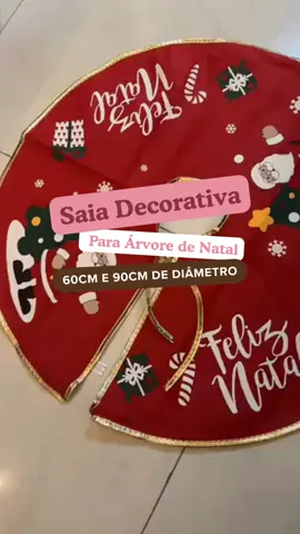 Saia Tapete para Árvore de Natal  #achadinhos #achadosshopee #tapete #saia #natal 