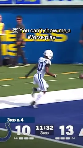 Indianapolis Colts WR AD Mitchell Drops Touchdown at the 1 Yardline #Fyp #football #indianapoliscolts #colts #NFL 