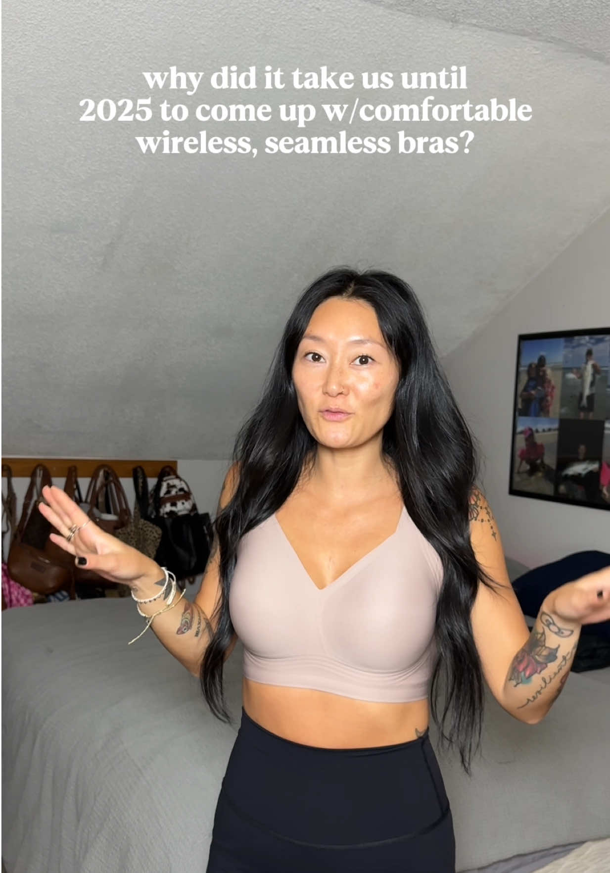 Oeak did it again. I LOVE their bras. #oeakbra #oeak #seamlessbra 