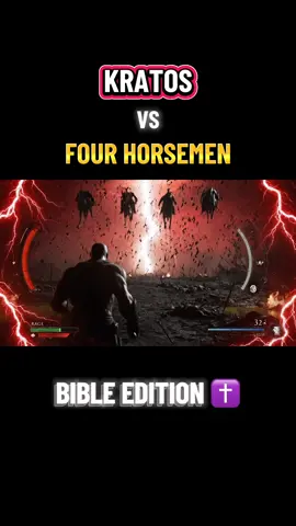 Kratos Enters the Bible Collection Part 1, who wins?! #kratos #godofwar #bible #gaming #fyp 