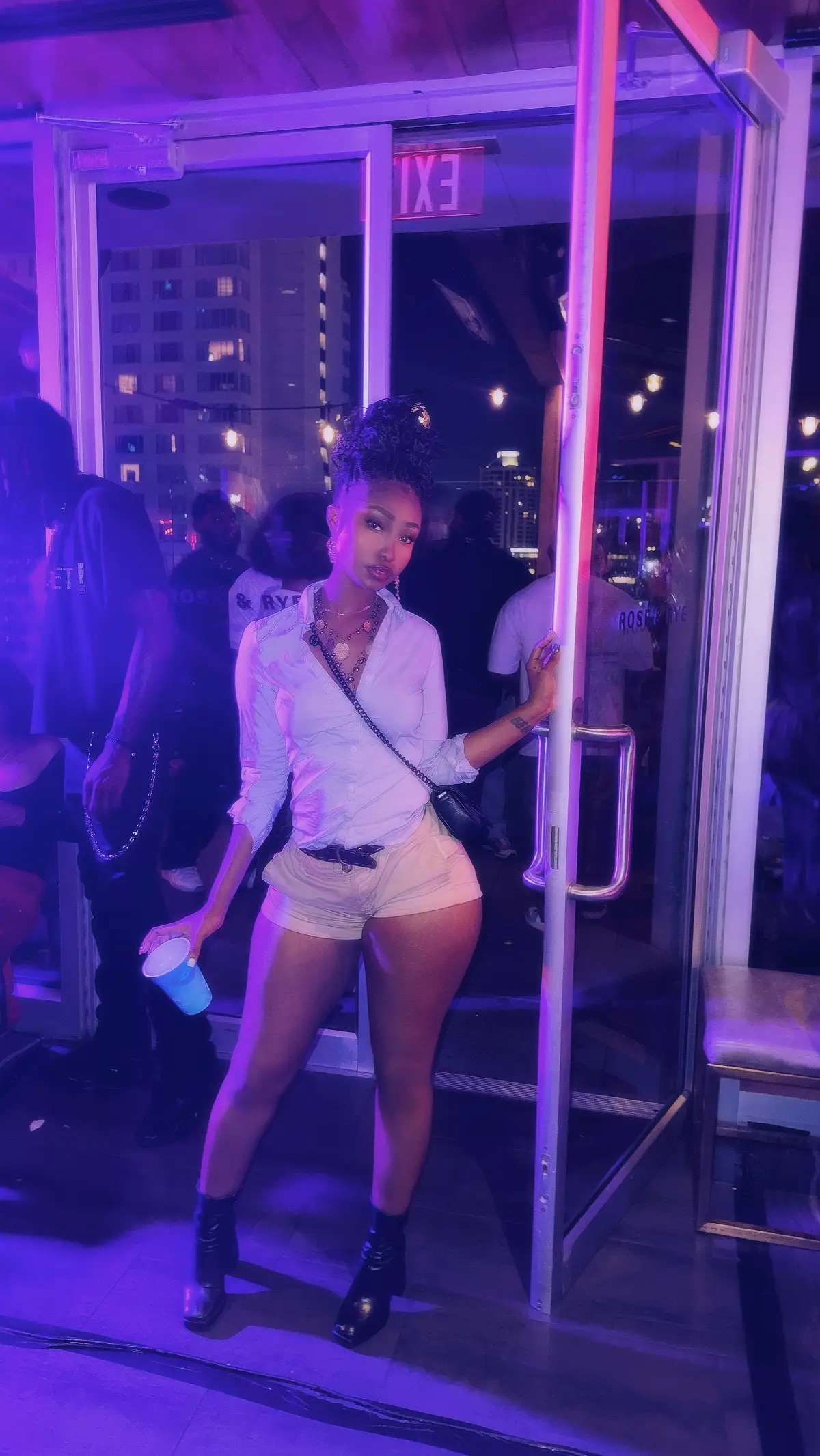 Is my outfit giving tomb raider or business casual? 