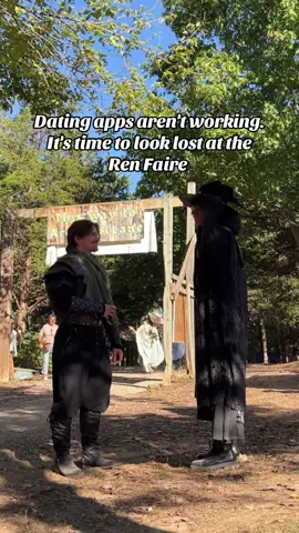 Guess we can give this a shot. • #dating #renfaire #maidenless #rennaissancefaire #fyphumor 