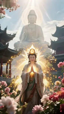 Pray to Buddha: May the beloved ones be free from illness and disaster. May all the desires in life be fulfilled. May peace and joy always accompany the ordinary days. #佛教 #guanyin #quanâmbồtát #观世音 #buddhism #六字大明咒 #六字大明咒 