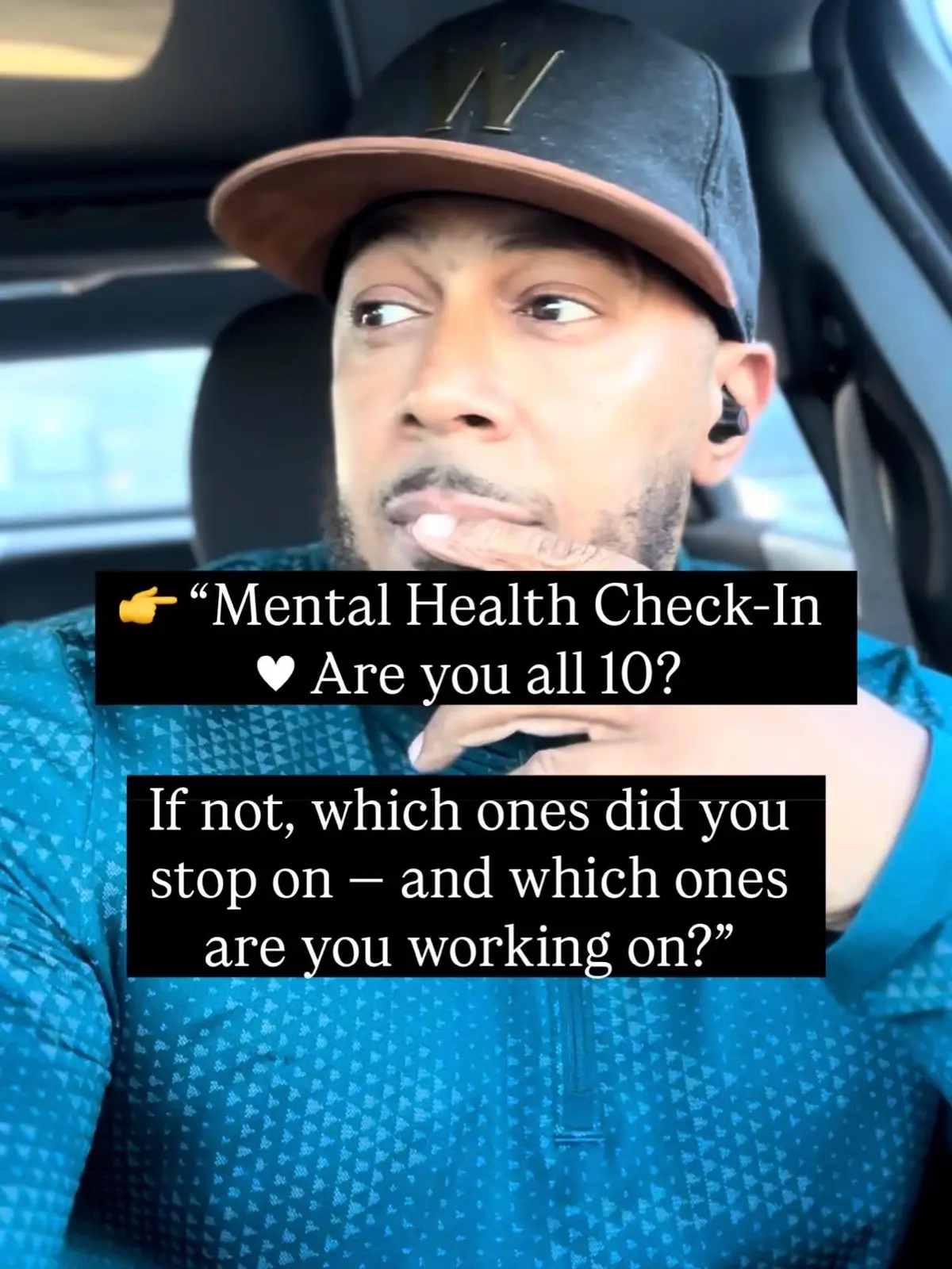 👉 Are you hitting all 10? Or did you stop at #3? Maybe you’re working on #7 right now. This ain’t about pretending everything’s perfect—it’s about being real with yourself. 📌 Drop your number in the comments. 💬 Tell me which one hit you hardest. 👥 And if you’re working on it, you’re already winning.