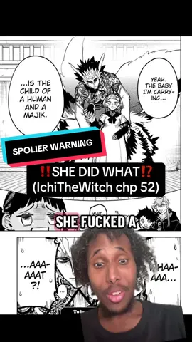 Bro IchitheWitch chp 52 just dropped a bombshell & opened a gateway to new theories! A human & majik in love is bizarre😭 #ichithewitch #ichithewitch52 #ichithewitchmanga #majiks #mangatok 