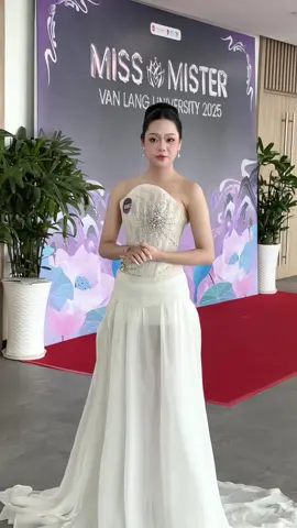 Em là thí sinh của Miss and Mister VanLang 2025 #hoakhoi #hoahauvietnam #hoahau 