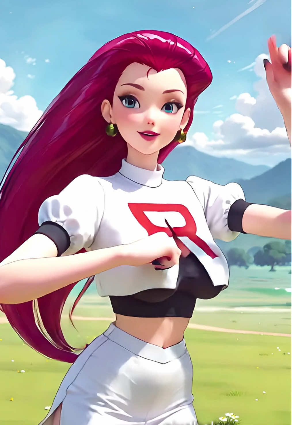 Jessie from Team Rocket 🚀  #pokemon #anime #cartoon 