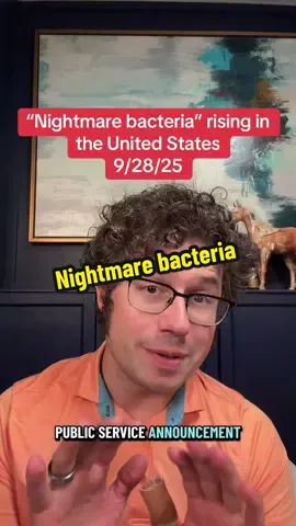 There is a rise in “nightmare bacteria” in the United States. #infection #bacteria #tiktokdoc #LearnOnTikTok 