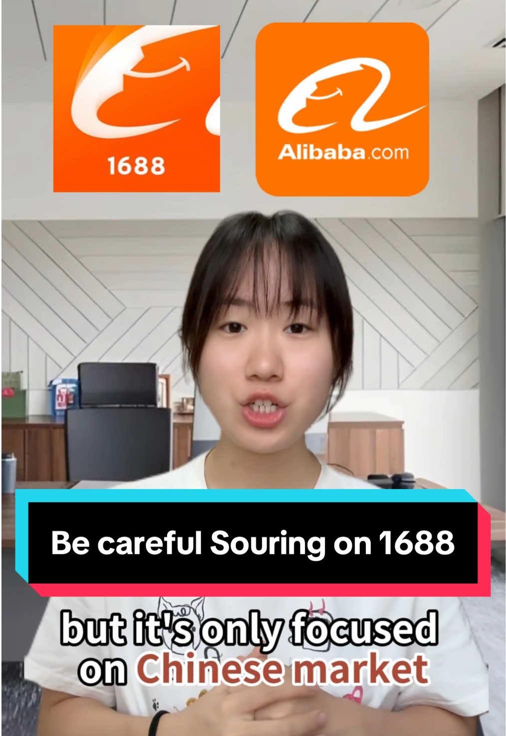 Be careful Sourcing on 1688! Why you need a professional Agent? 🧐#alibaba Thinking about sourcing on 1688? Hold on! 🛑 ✋  Here's the truth: 1688 is all in Chinese, no English support.😩 You can't verify suppliers, and communication is super hard.😣 That's where we come in!🥳 As your sourcing agent, we handle everything👉find reliable factories, negotiate better prices, and ensure quality.✊ Don't risk your money on unverified suppliers. Message me now for safe and professional sourcing from China! 🇨🇳 #sourcing #importfromchina #wholesale #b2b 