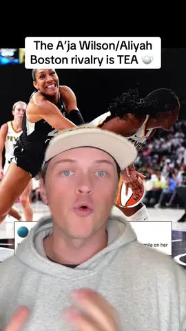I did not realize the rivalry had that many layers 😭 #ajawilson #indianafever #aliyahboston #wbb #WNBA 