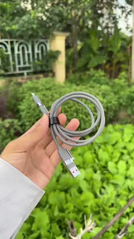 Mẫu giây sạc mới ra mặt 4in1 được bọc silicon dẻo dai bền bỉ không sợ đứt gãy và sạc cực nhanh#capsac #sacnhanh #ducphukien 