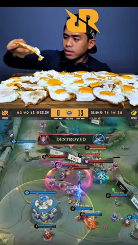 RRQ Mukbang Telur Dulu #MLBBNEXT2025 #NEXTJagoanMabar #mobilelegends #rrqhoshi 