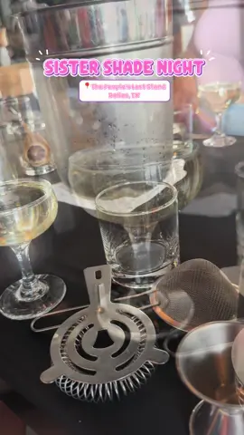 Good drinks. Great talks. Endless laughs. 💜 📍 @peoplesdallas 🥂 