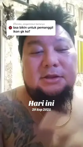 #padahariini buat manggil ikan#konsultanspiritual #liongbie #bukaaura 