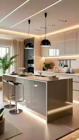 Nếu bếp nhà tôi cũng như này, chắc tôi chuyển hẳn vào bếp ở luôn 😆#noithatlongvu #nhaDep #homedecor 